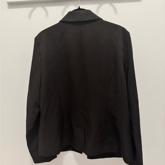 Nanette Lepore Black Gold Button Blazer Classic Double Breasted Office Jacket 12 - Picture 9 of 12